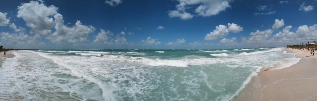 Panorama. Florida Gulf Coast. Near St Petersburg